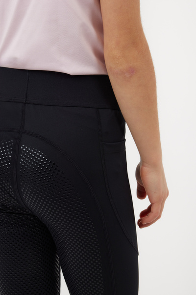 Legginsy młodzieżowe z pełnym lejem silikonowym HORZE Young Rider Maia