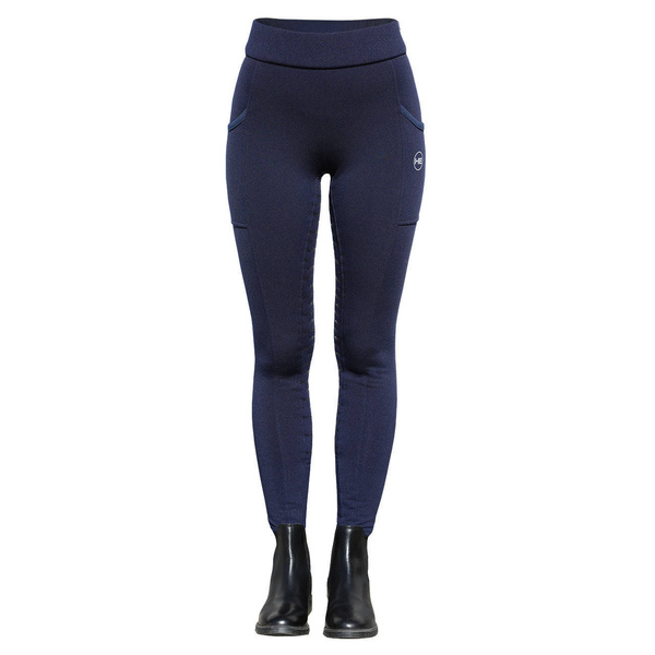 Legginsy zimowe z pełnym lejem silikonowym Horsenjoy Lumi