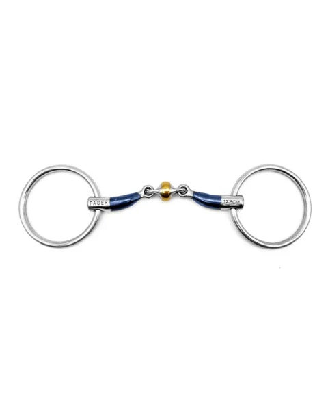 Wędzidło zwykłe FAGER Gabriel - podwójnie łamane