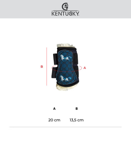 Ochraniacze dla kucyka Kentucky Horsewear Sammy Horse Design