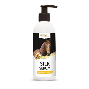 Serum wygładzająco-nabłyszczające do grzywy i ogona dla koni Horseline Pro Silk Serum
