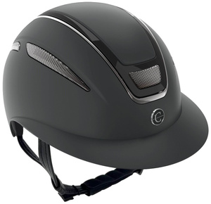 Kask jeździecki z szerokim daszkiem Covalliero Elite Polo