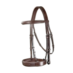 Ogłowie z nachrapnikiem angielskim Dy'on Hunter Collection USKDAL