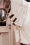 Derka siatkowa przeciw owadom z kapturem i osłoną brzucha Kentucky Horsewear Mesh Fly Rug Comfort Classic
