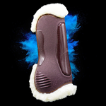 Ochraniacze przednie z futrem eQuick eLight Glitter Fluffy Front 