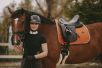 Popręg ujeżdżeniowy z futrem syntetycznym Kentucky Horsewear Sheepskin Short Girth