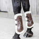 Ochraniacze przednie z futrem Kentucky Horsewear Bamboo Elastic