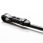 Wodze skórzano-gumowe ze stoperami Kavalkade - szerokość 16 mm