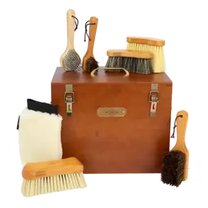 Zestaw skrzynka ze szczotkami Grooming Deluxe
