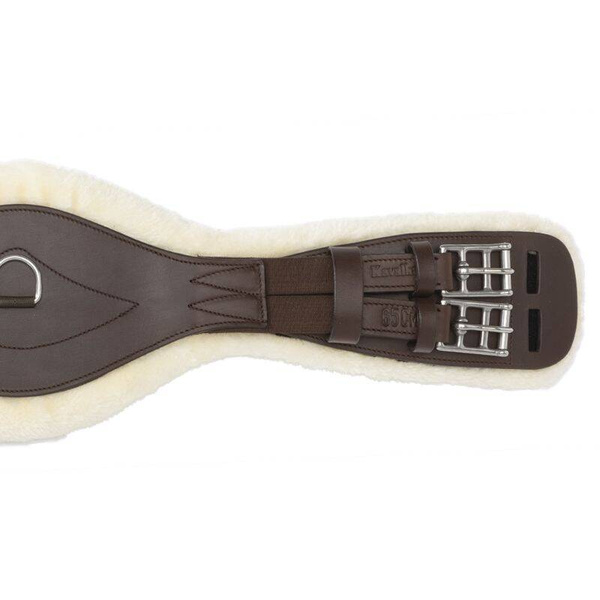 Popręg ujeżdżeniowy z futrem Kavalkade Foster Comfort Faux fur