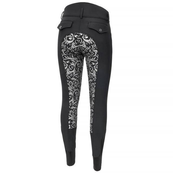 Bryczesy zimowe z pełnym lejem silikonowym EQ.QUEEN Tyneside