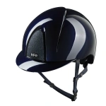Kask jeździecki KEP Italia Smart Nova Polish Blue Star Blue