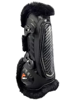 Ochraniacze przednie z futrem eQuick eCarbon Shock Fluffy