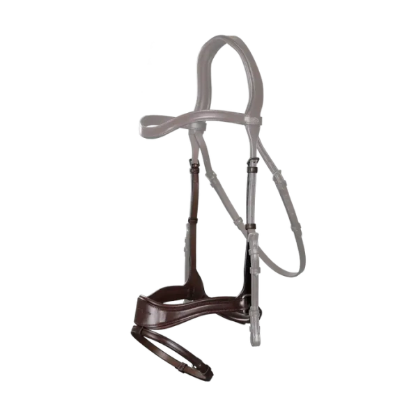 Nachrapnik anatomiczny do ogłowia bezwędzidłowego Dy'on New English Collection D MOTION NE04W