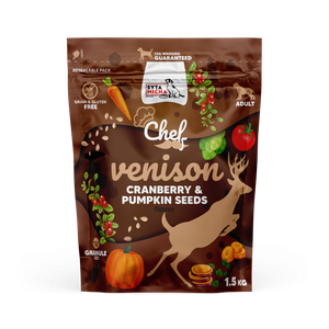 Sucha karma dla psa Syta Micha - Dziczyzna, żurawina i pestki dyni 1,5kg