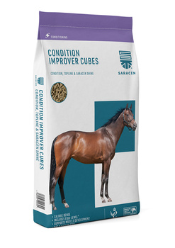 Granulat dla koni szczególnie wymagających SARACEN Condition-Improver Cubes 20kg