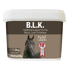 Suplement wspierający pracę układu krwionośnego wątroby i nerek NAF BLK