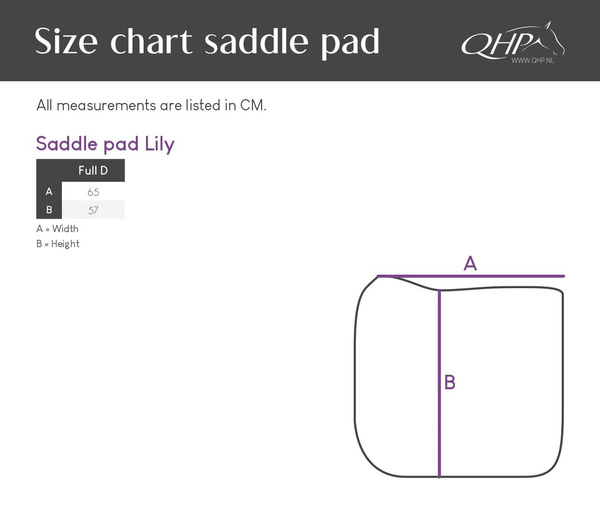 Czaprak ujeżdżeniowy QHP Lily