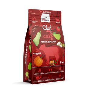 Sucha karma dla psa Syta Micha - Cielęcina, gruszka i cukinia 9 kg