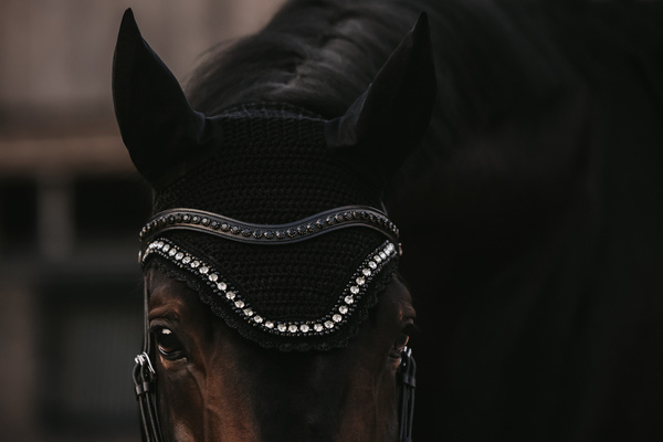 Nauszniki klasyczne Kentucky Horsewear Wellington Big Stone&Pearl