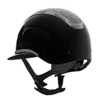 Kask jeździecki z szerokim daszkiem Equestro Apocalypse Glossy