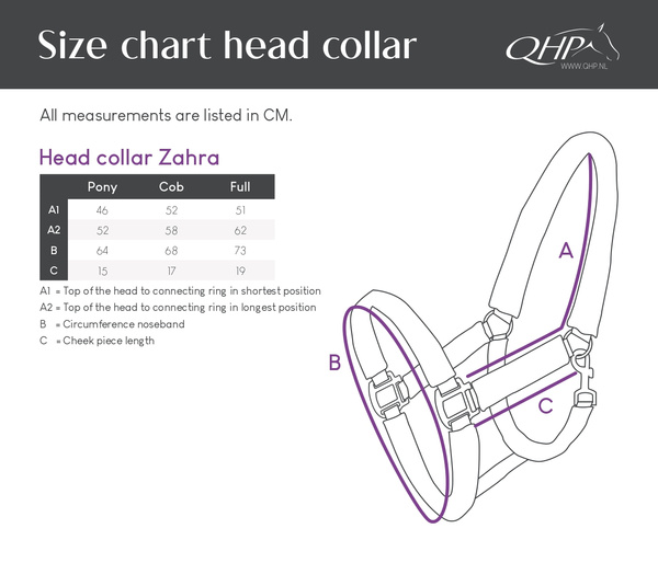 Kantar z uwiązem QHP Zahra