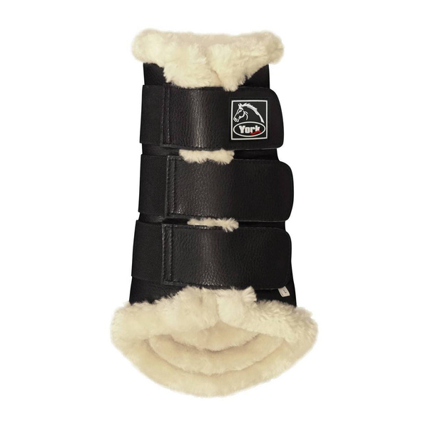 Ochraniacze ujeżdżeniowe z futrem York Comfort Plus