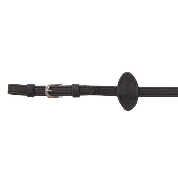 Wodze ogumowane ze stoperami Kavalkade Cortica - szerokość 16 mm