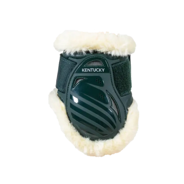 Ochraniacze tylne z futrem Kentucky Horsewear Young Horse TPU