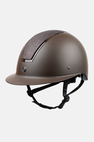 Kask jeździecki z szerokim daszkiem Horze Aurora
