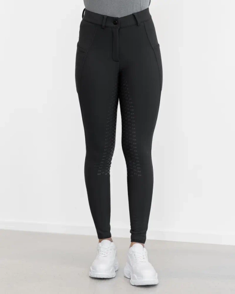 Bryczesy zimowe z pełnym lejem silikonowym FAGER Elsa