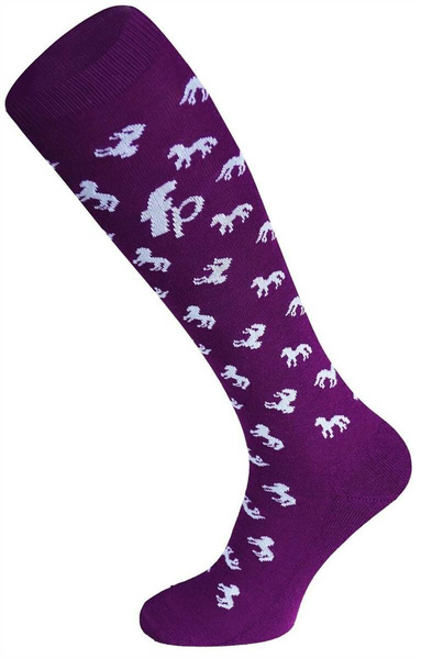 Podkolanówki jeździeckie Fair Play Multi Horses