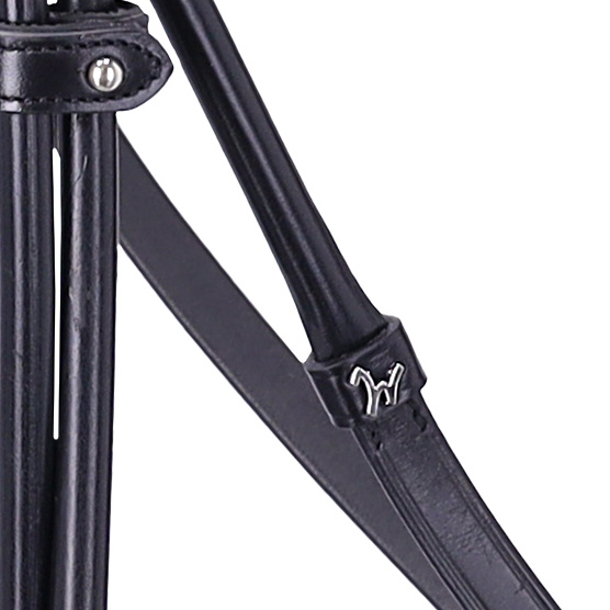 Ogłowie munsztukowe z nachrapnikiem szwedzkim Schockemöhle Sportse Isabell Werth Bella Rose