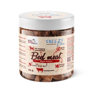 Liofilizowane mięso wołowe dla psa Syta Micha FREEZY Pure