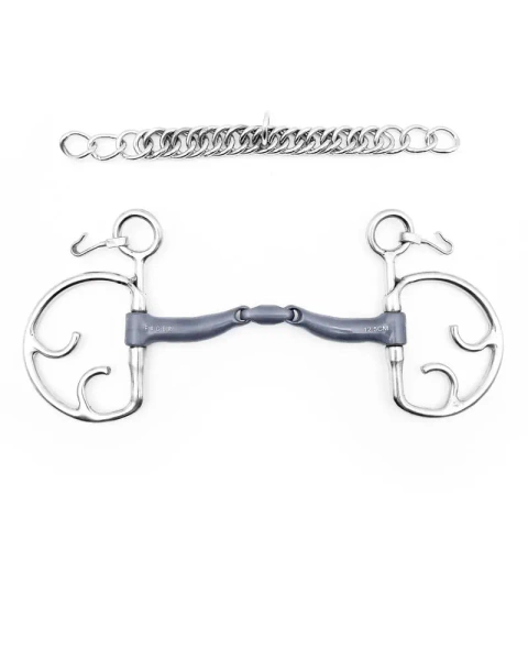 Kimblewick FAGER Maria Titanium - podwójnie łamany