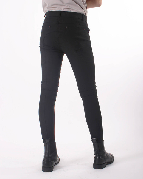 Bryczesy młodzieżowe z lejem silikonowym QHP Filip Junior