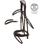 Ogłowie z nachrapnikiem kombinowanym Schockemöhle Sports Concord