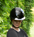 Kask z szerokim daszkiem Fair Play Chic Shiny