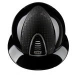 Kask jeździecki z szerokim daszkiem KEP Italia Cromo 2.0 Polish Metal Verona Chrome
