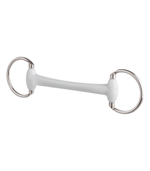 Wędzidło oliwkowe Beris - proste 18 mm