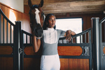 Damska koszula konkursowa z krótkim rękawem Kentucky Ridingwear Heritage Air
