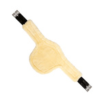 Popręg skokowy z fartuchem i futrem syntetycznym Kentucky Horsewear Sheepskin Stud Girth