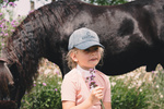 Czapka z daszkiem Kentucky Ridingwear Velvet - dziecięca