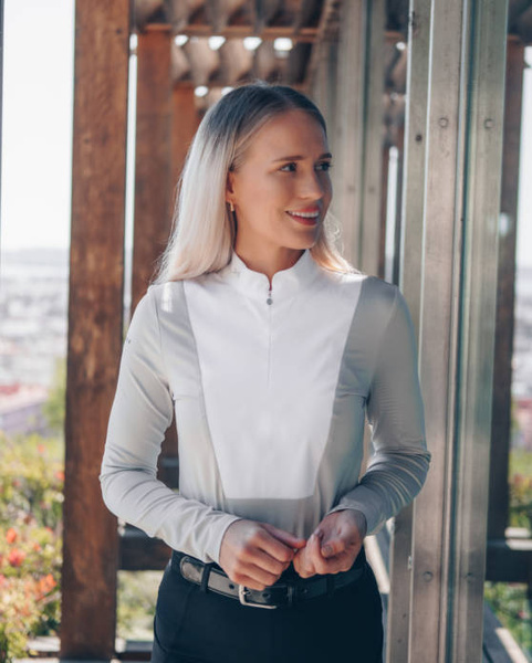 Koszula konkursowa z długim rękawem FAGER Sanna