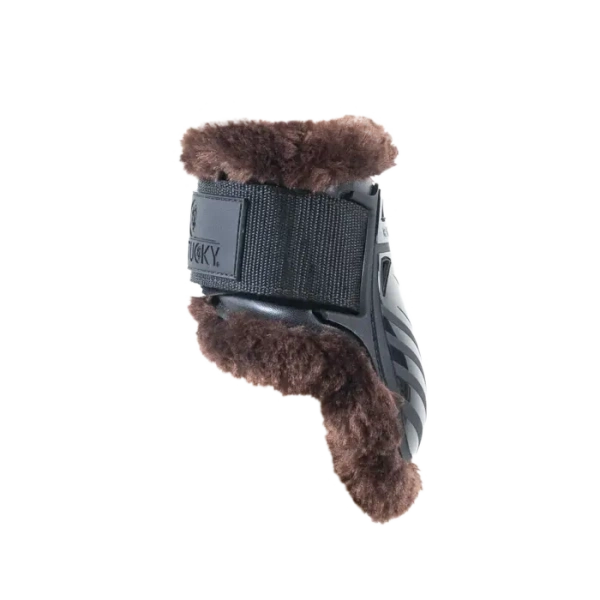 Ochraniacze tylne z futrem Kentucky Horsewear Young Horse TPU