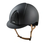 Kask jeździecki KEP Italia Smart Nova Textile Black/Beige