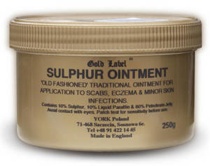 Maść siarczanowa Gold Label Sulphur Oinment 250g