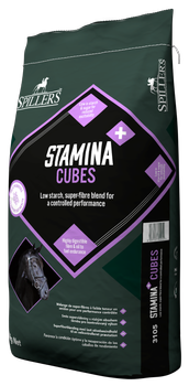 Granulat niskoskrobiowy i niskocukrowy SPILLERS Stamina Cubes 20kg