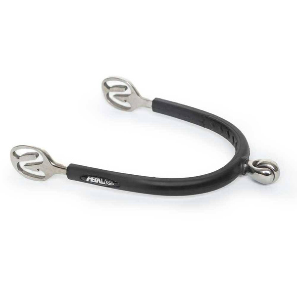 Ostrogi damskie z kółkiem pionowym 4mm Metalab