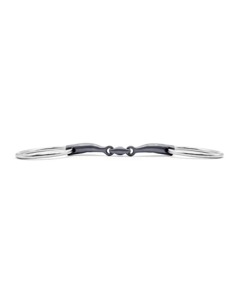 Wędzidło zwykłe FAGER Annie Titanium - podwójnie łamane